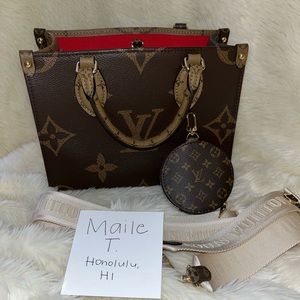 Authentic Louis Vuitton OntheGo PM Monogram